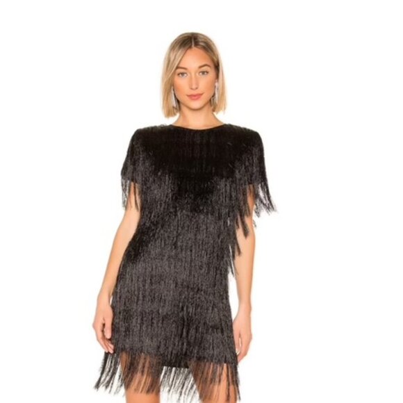 rachel zoe womens eddy fringe sheath dress - Picture 6 of 6